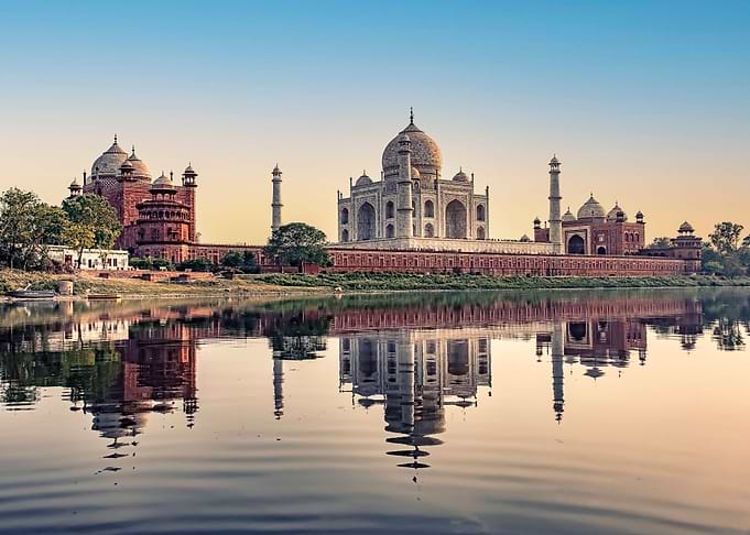 Taj Mahal back side
