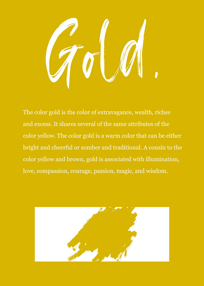 GOLD COLOR WHEEL