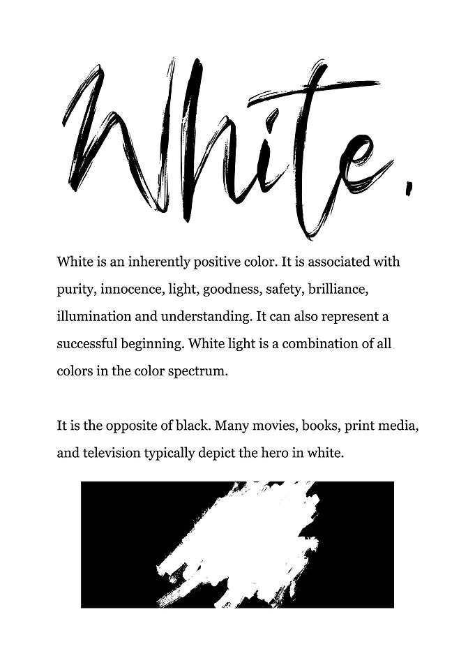 WHITE COLOR WHEEL