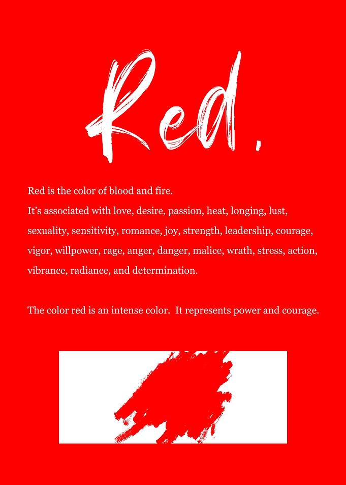 RED COLOR WHEEL