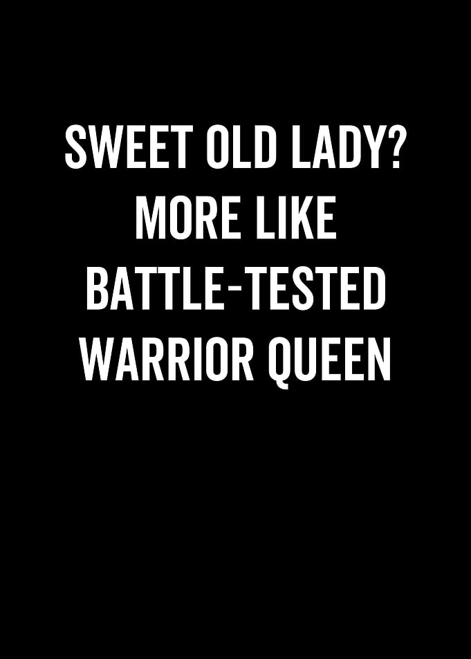 Sweet Old Lady More LIke