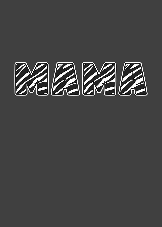 Mama Zebra Pattern Gift