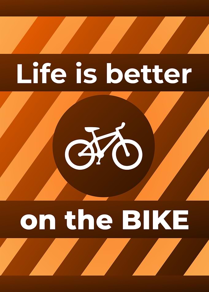 my hobby is cycling