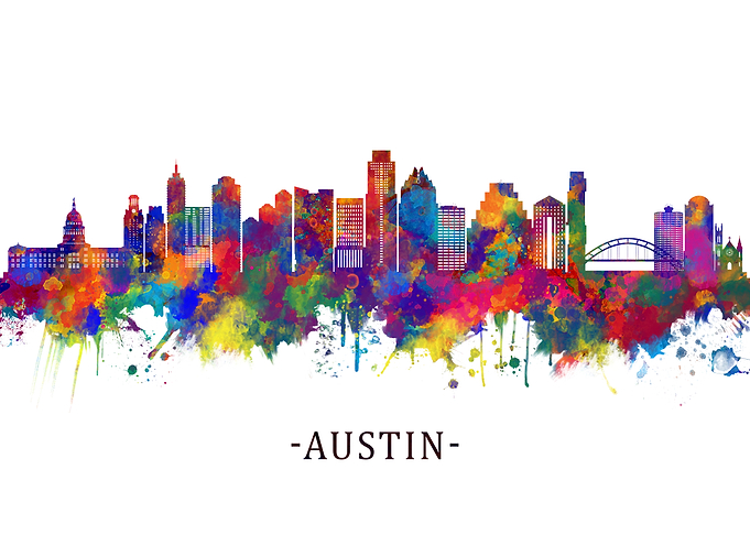 Austin Texas Skyline