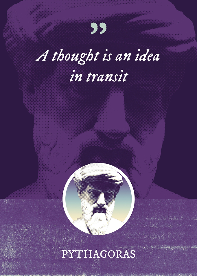 A thought is an idea in