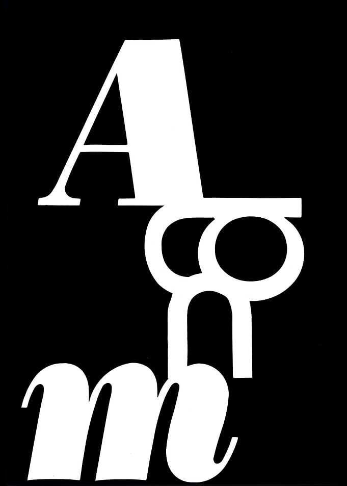 Typography Collage Artwork