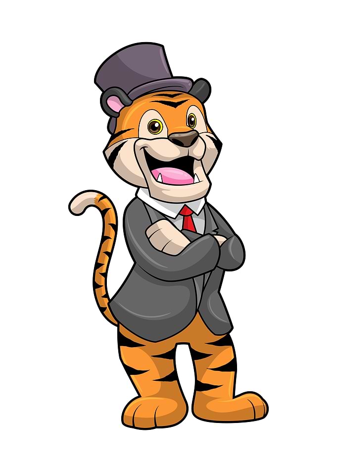 Tiger Groom Jacket Hat