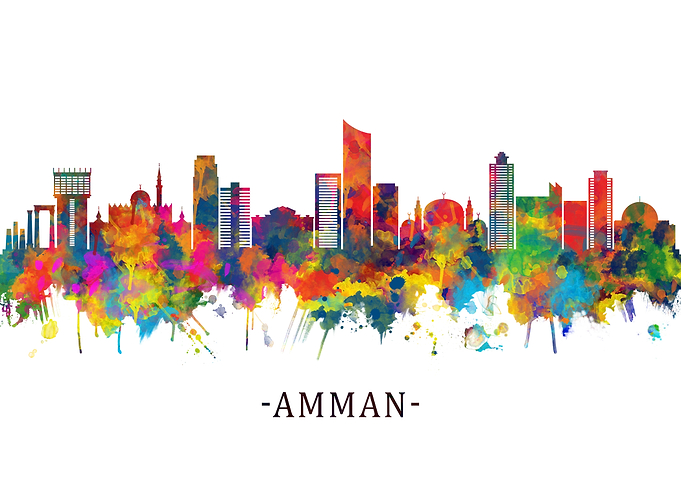 Amman Jordan Skyline