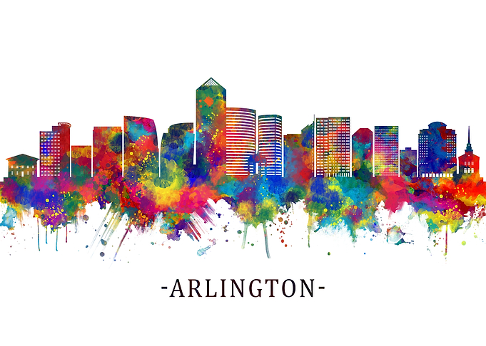 Arlington Virginia Skyline