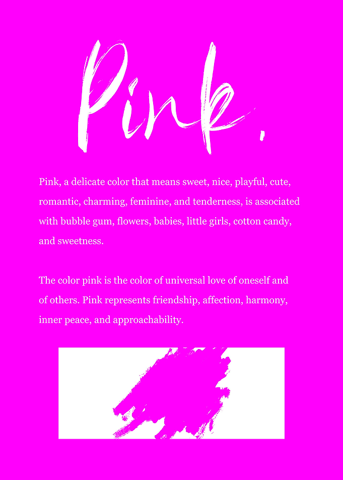 PINK COLOR WHEEL