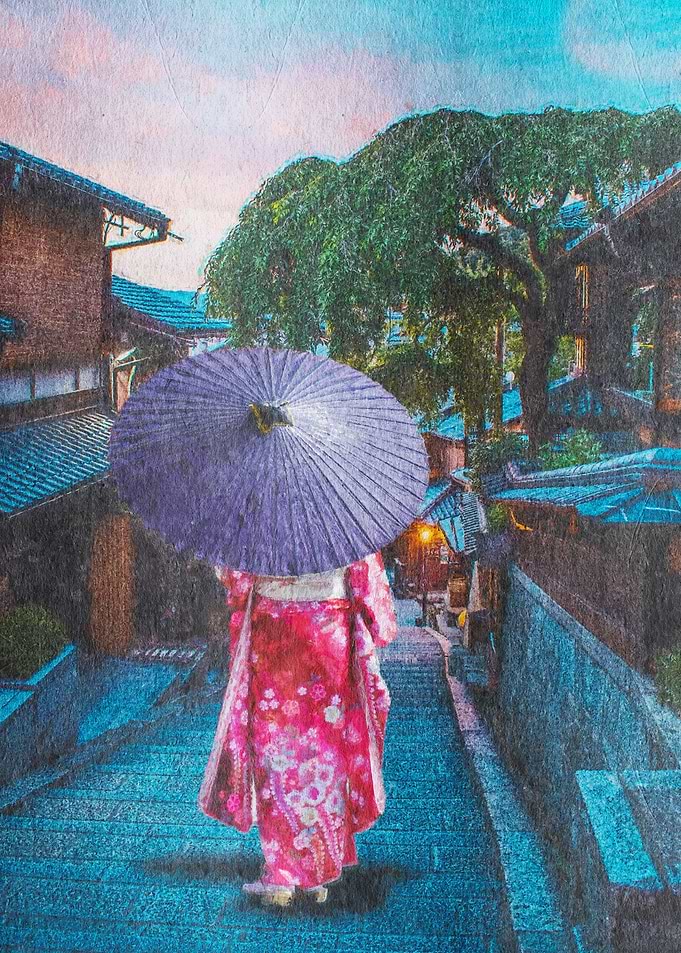 kyoto stairways