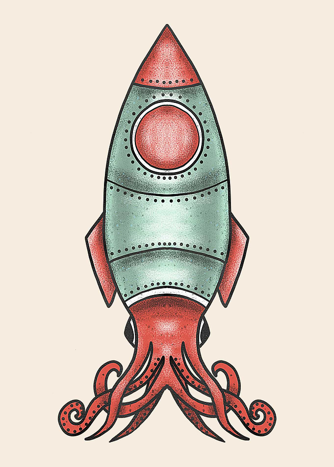 rocket squid