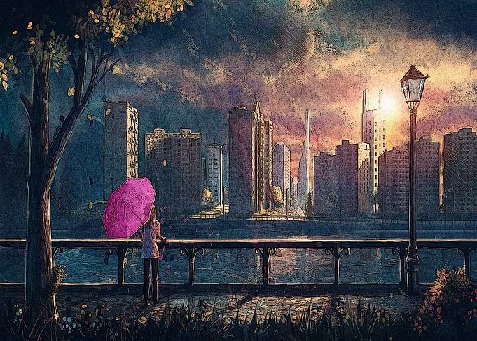 Anime city