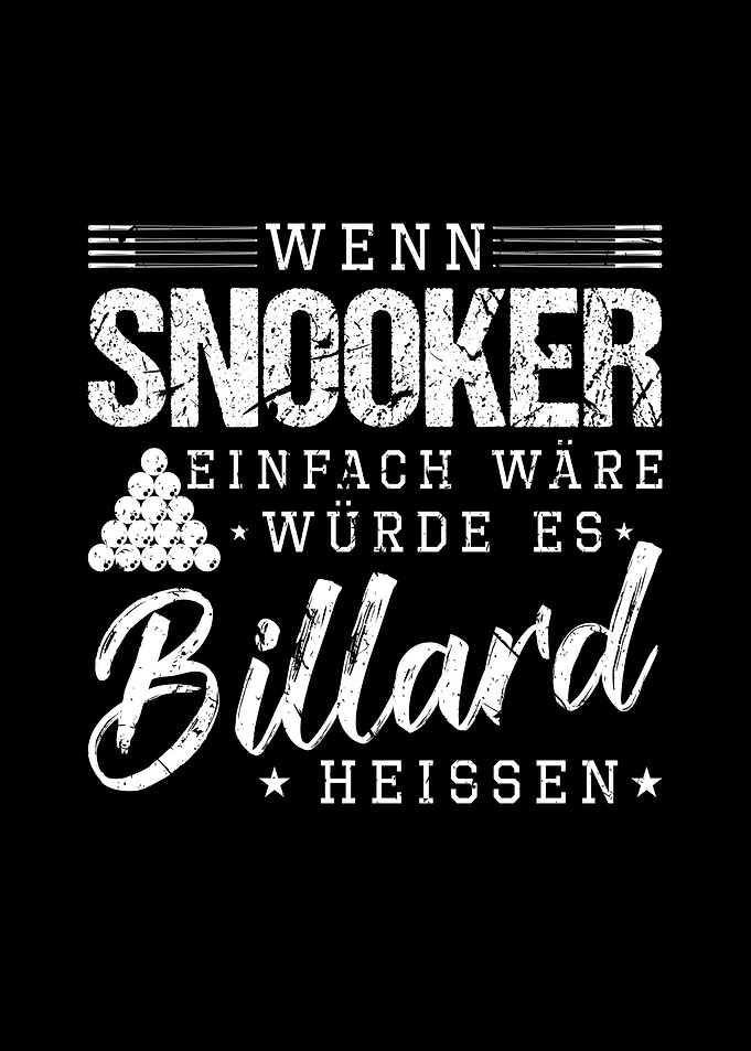 Billard Geschenke Snooker