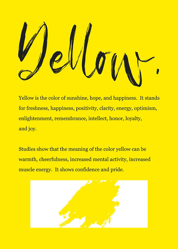 YELLOW COLOR WHEEL