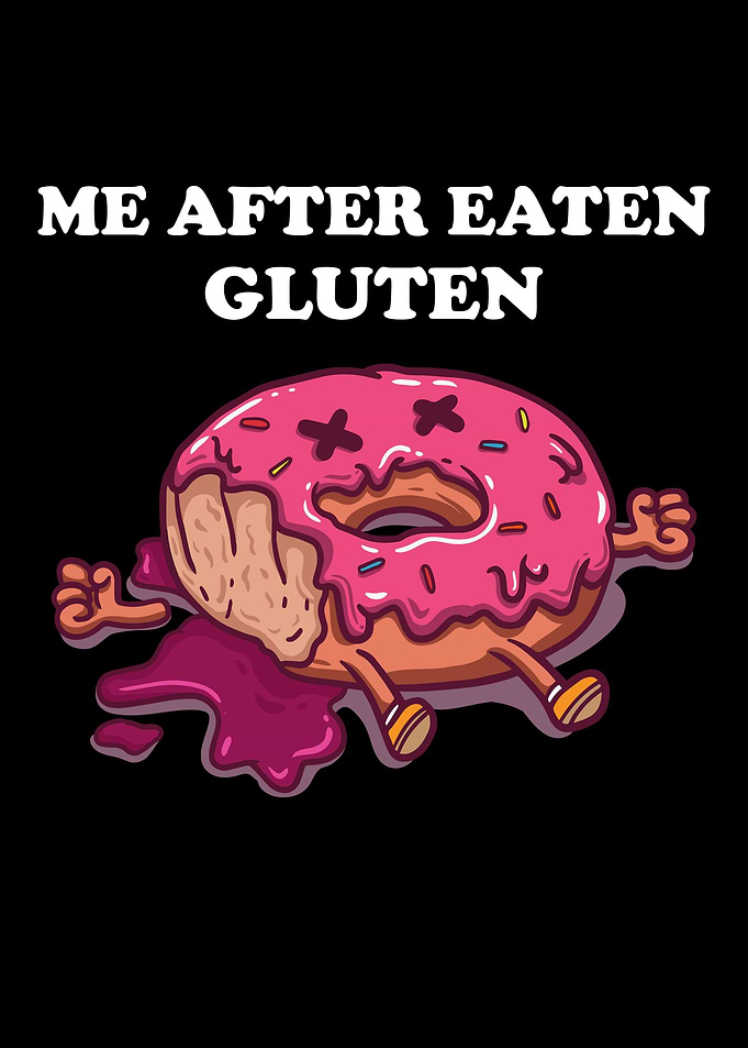 Gluten Free Funny Celiac
