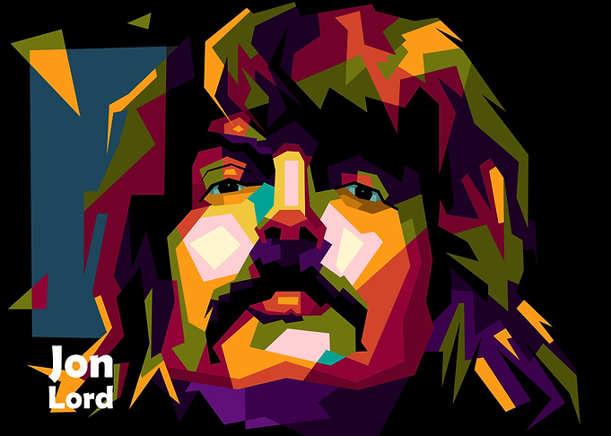 Jon Lord in popart