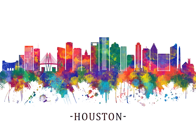 Houston Texas Skyline