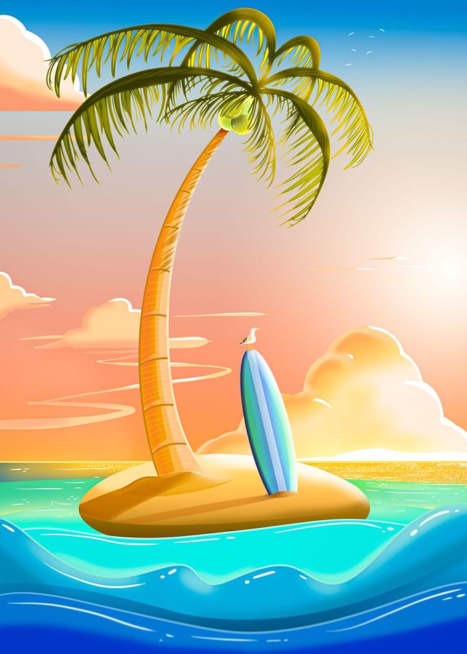 Palm Tree Island