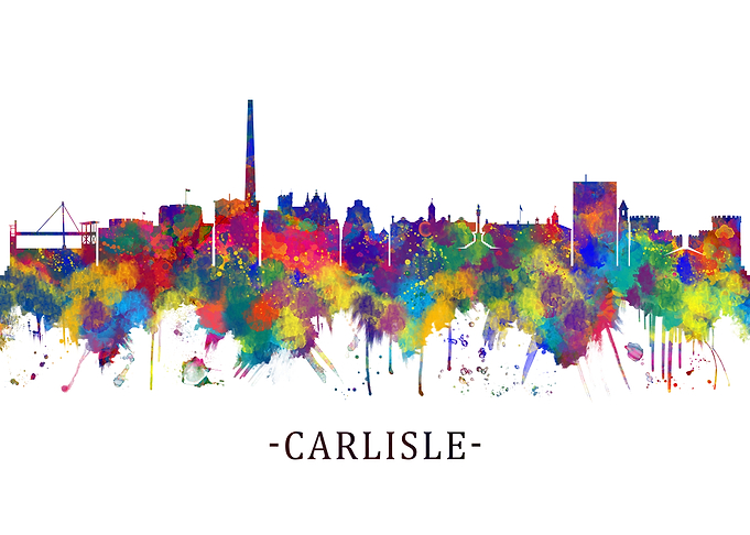 Carlisle England Skyline
