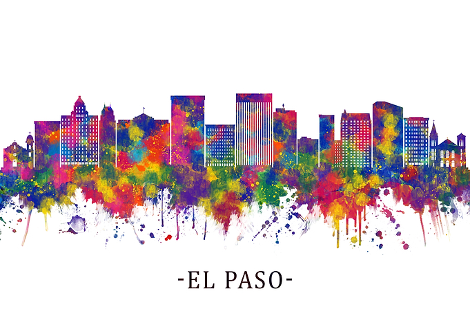 El Paso Texas Skyline