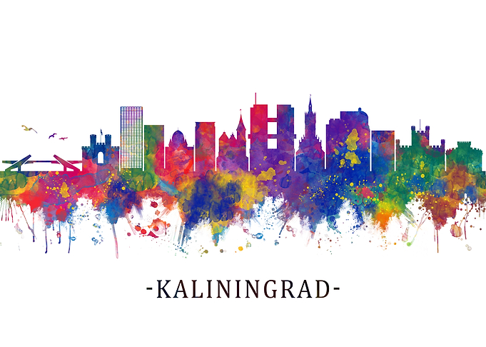 Kaliningrad Russia Skyline