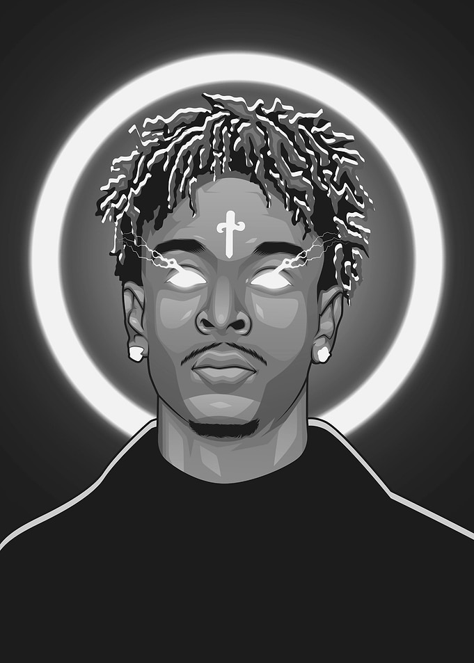 21 Savage Bnw