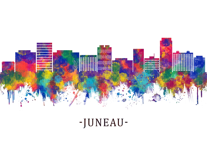 Juneau USA Skyline