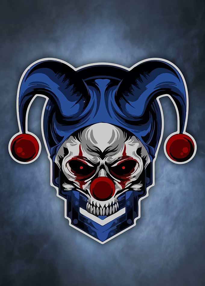 63 Halloween clown 63