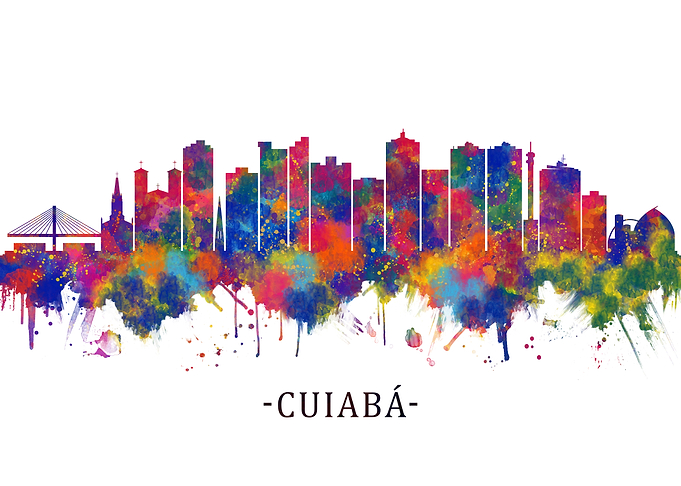 Cuiaba Brazil Skyline