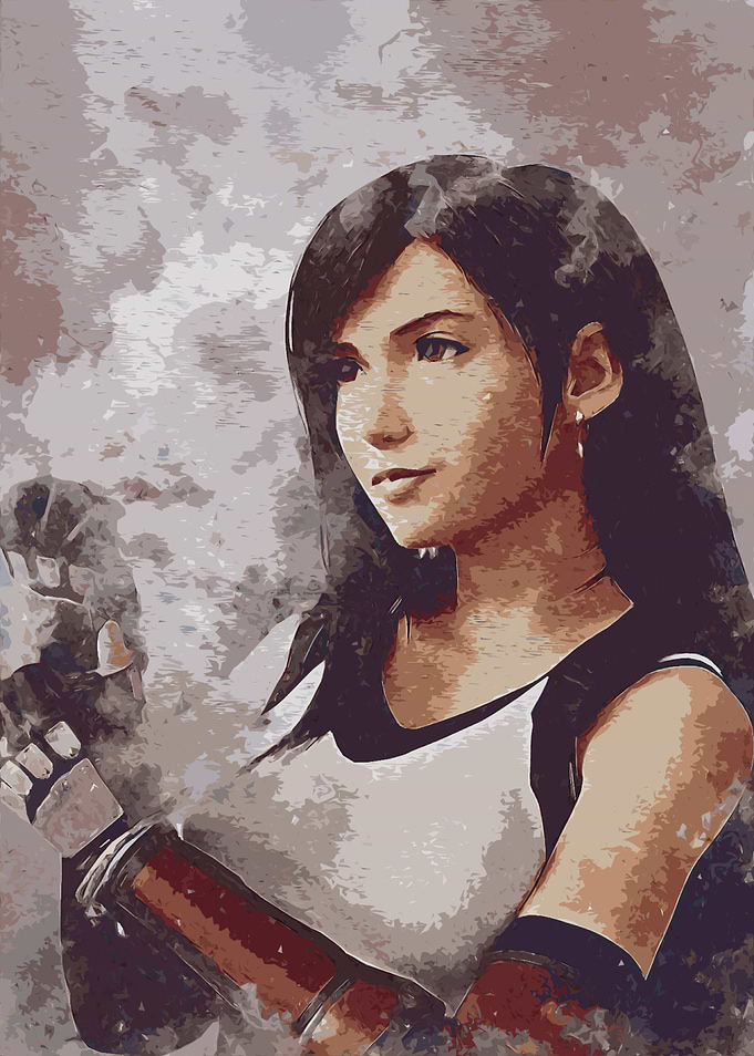 tifa watercolor