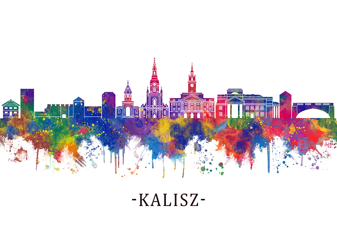 Kalisz Poland Skyline