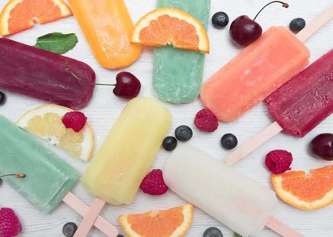 multicolored icicle
