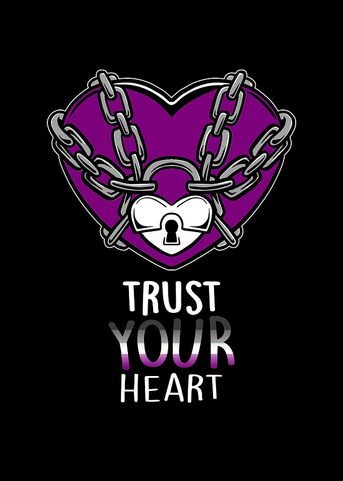 Asexual Pride Heart