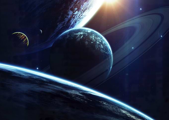 Planet Parade sci-fi art