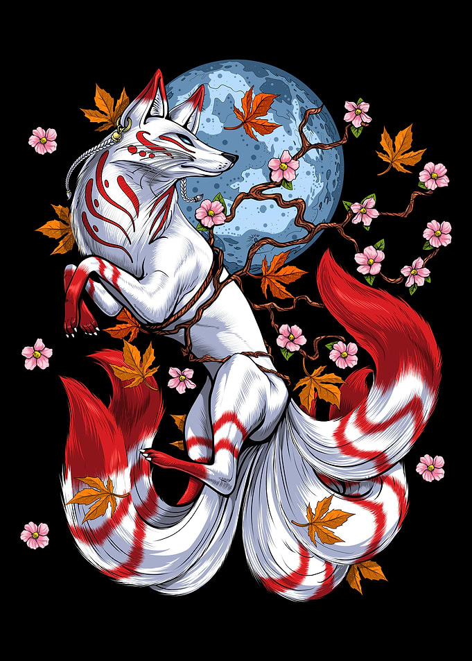 Kitsune Japanese Fox