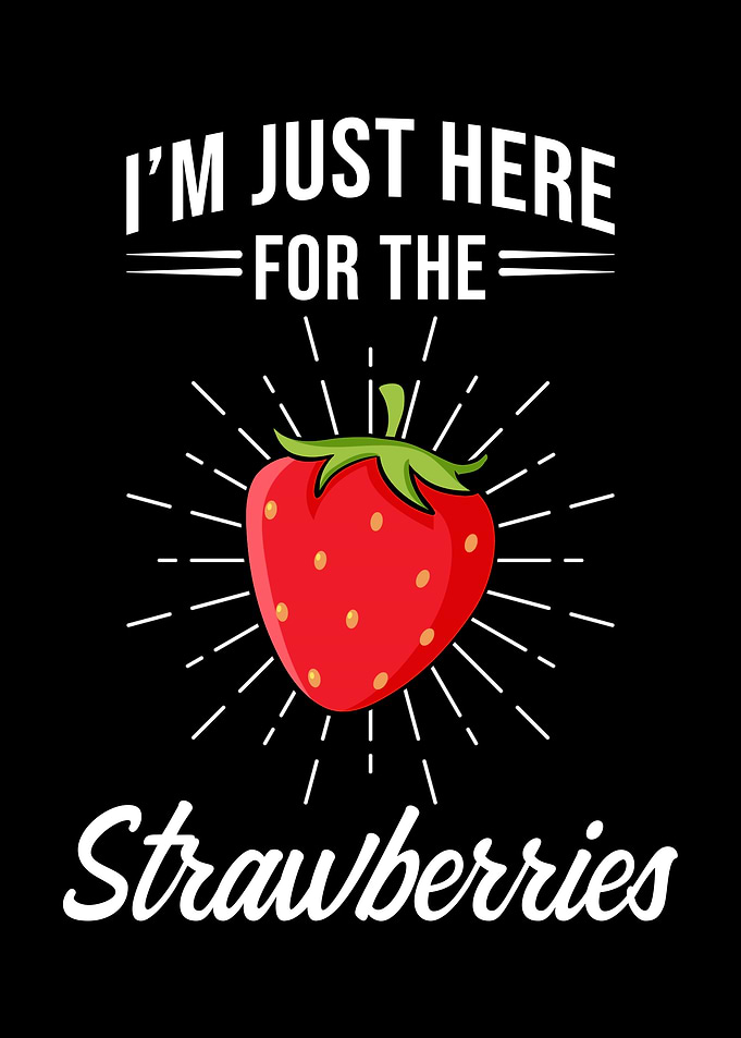 Strawberries Say Funny