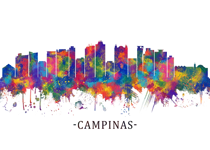 Campinas Brazil Skyline