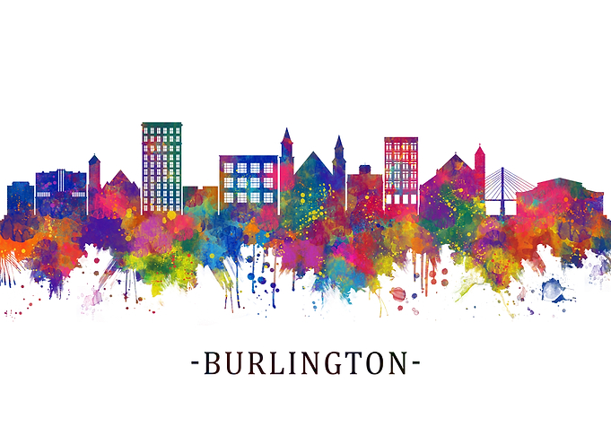 Burlington Iowa Skyline