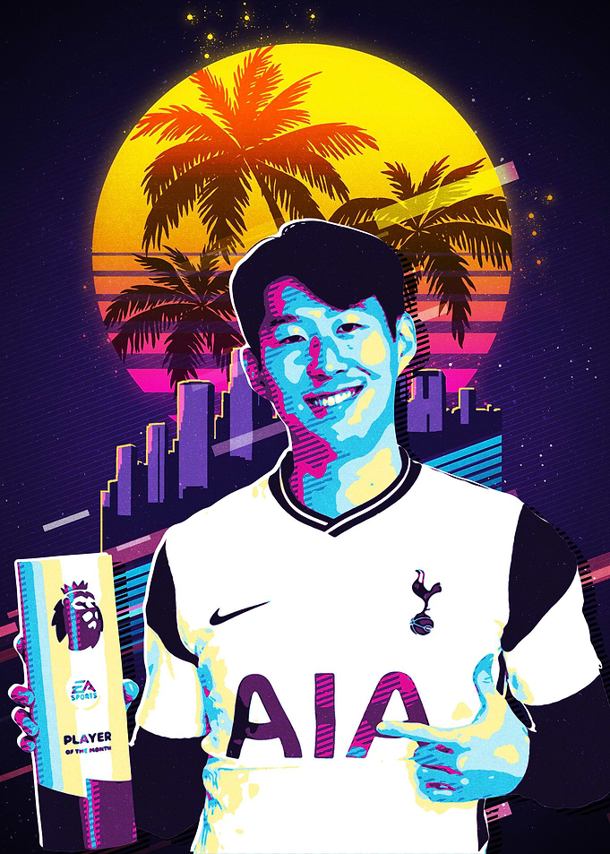 Heung Min football star