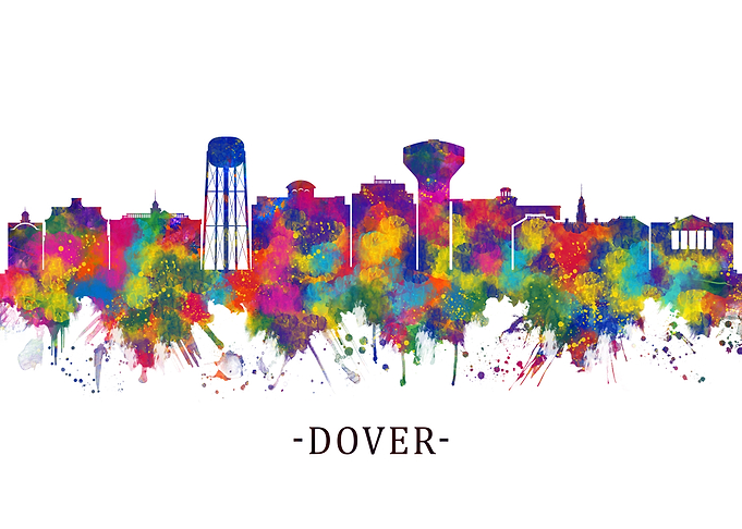 Dover Delaware Skyline