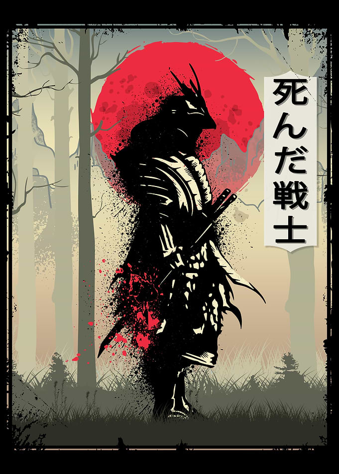 Dead Japanese Samurai