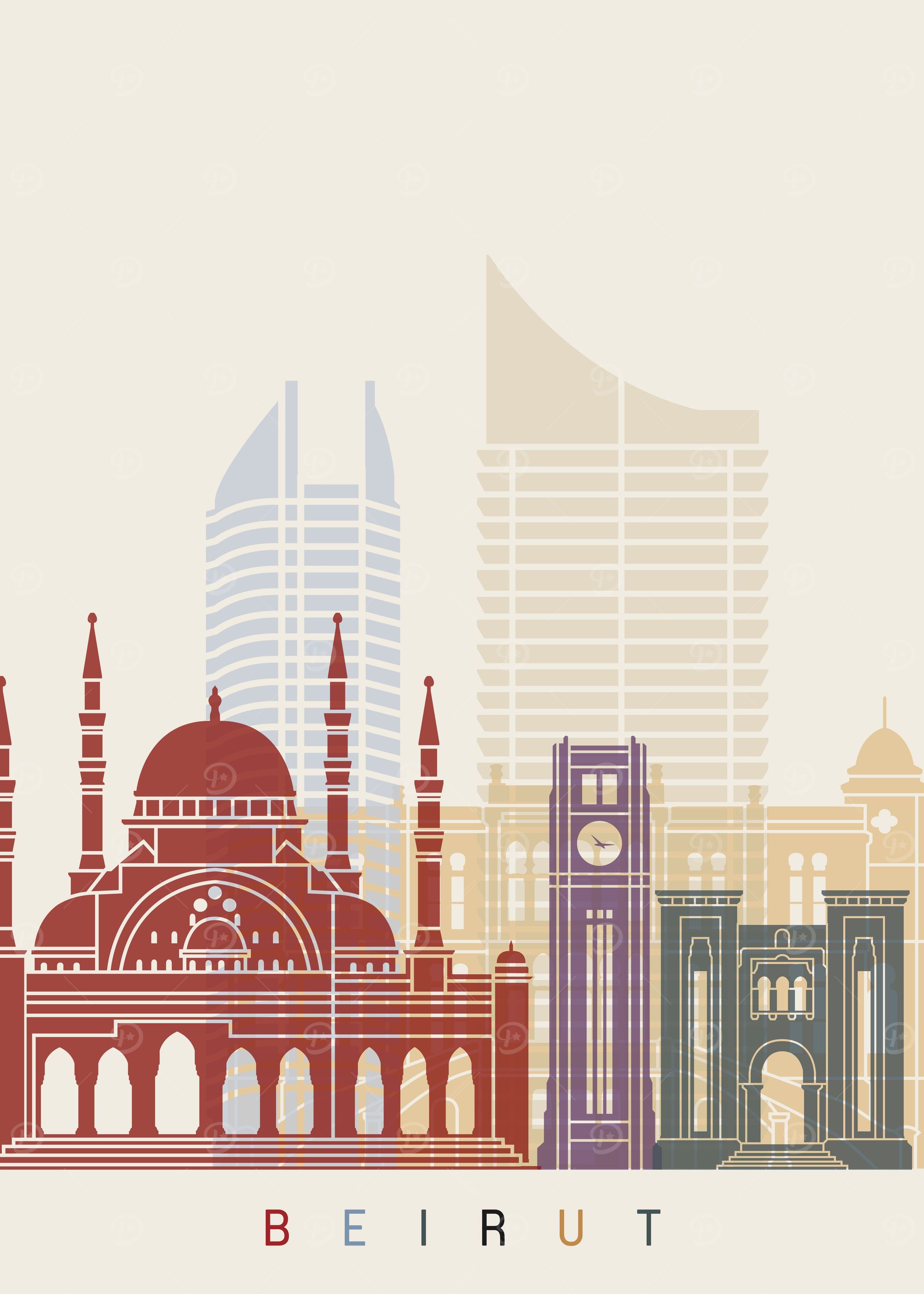 Beirut skyline