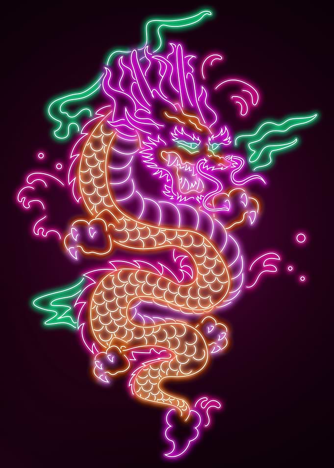 Pink Dragon
