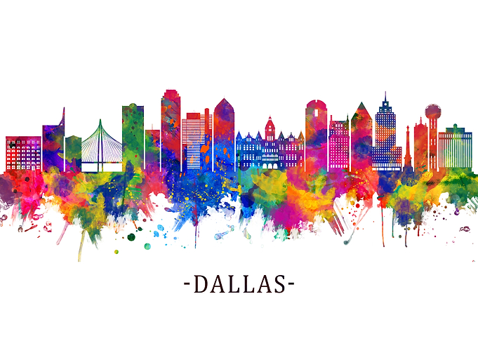 Dallas Texas Skyline