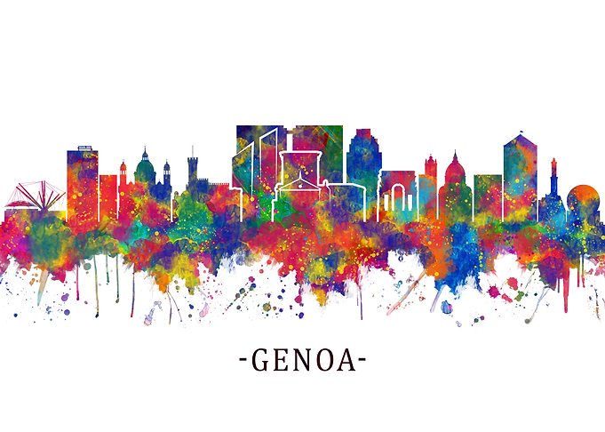 Genoa Skyline
