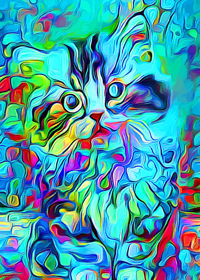 Kitten Cute Art