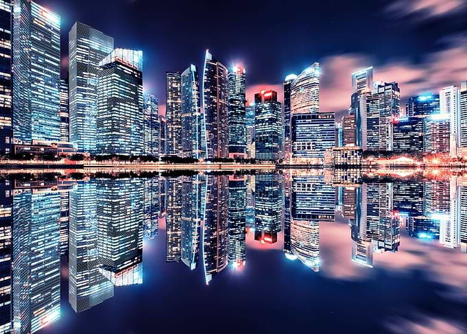 Marina Bay Reflection