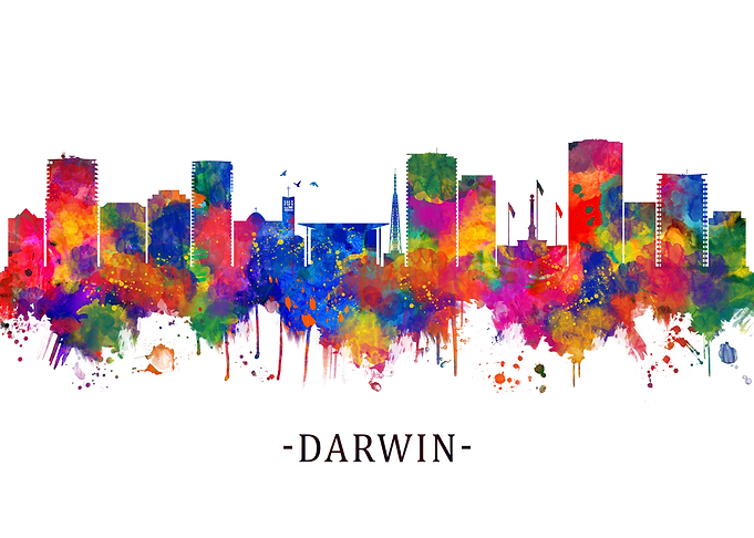 Darwin Australia Skyline