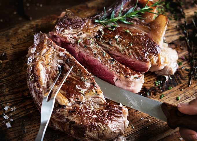 Succulent Steak Cut